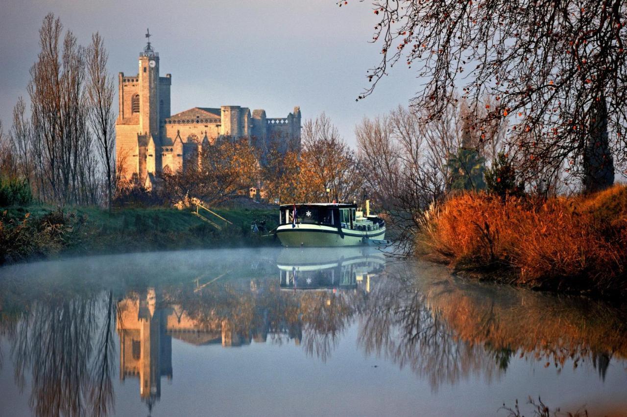 Les Hotes De La Combe Mouis Creissan Esterno foto